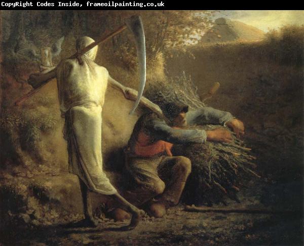 Jean Francois Millet Death and the woodcutter